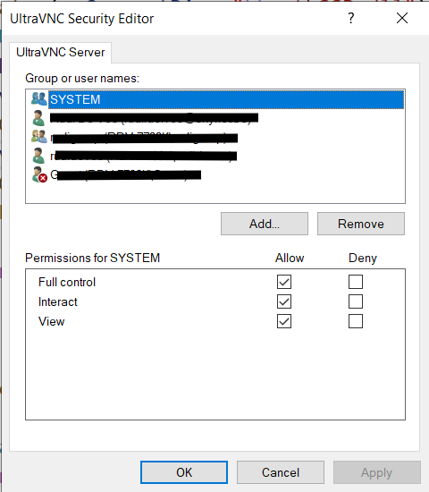 MSLogon groups